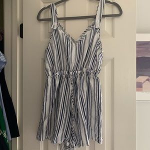LF Striped Romper